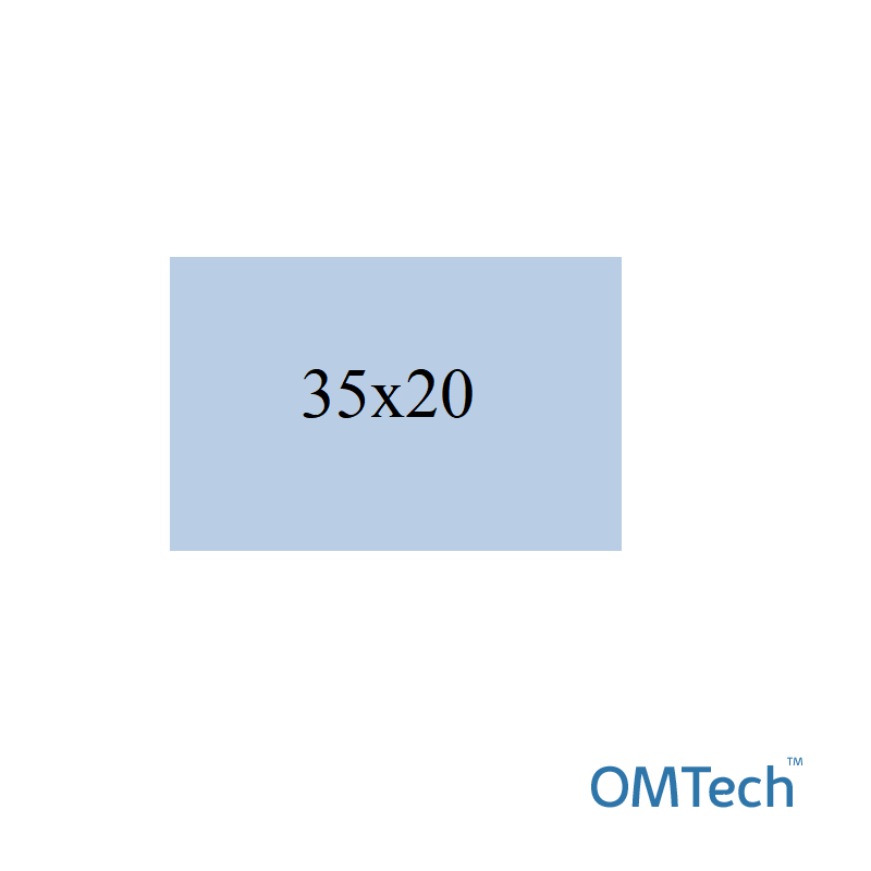 Покриття операційне OMTech™ 35см х 20см (спанлейс - 50 г/м2), стерильне